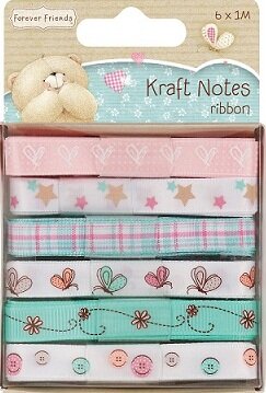 Set linten Kraft notes Forever Friends 6x1mtr