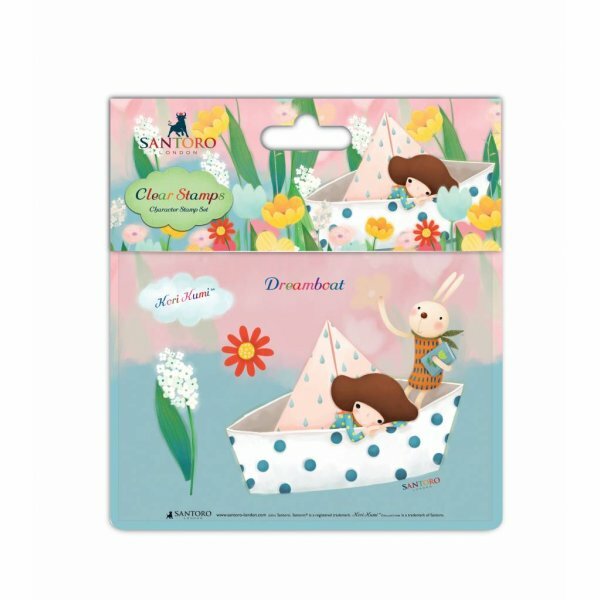 Clear stamp santoro Dreamboat 10x14cm p/st