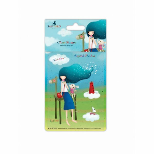 Clear stamp Santoro Beyond the sea A6 p/st