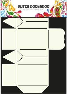 Box art little gift bag A4 p/st 