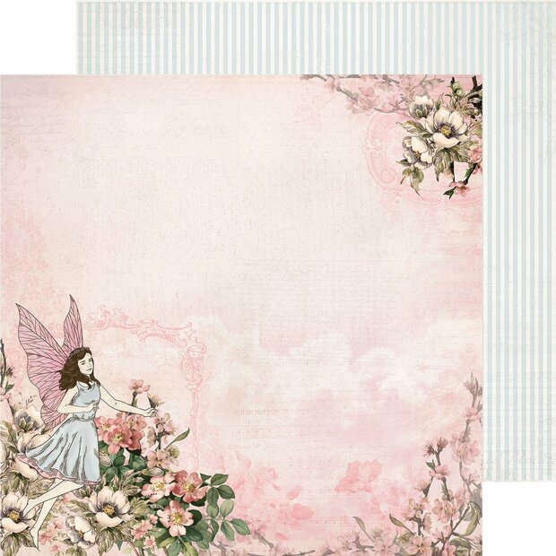 Scrappapier Mystify fairy garden p/vel 30.5x30.5cm
