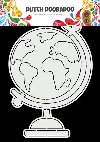 Card Art Globe nr.5 p/st