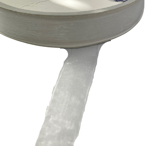 Lint ivoor organza shining 15mm p/5mtr 