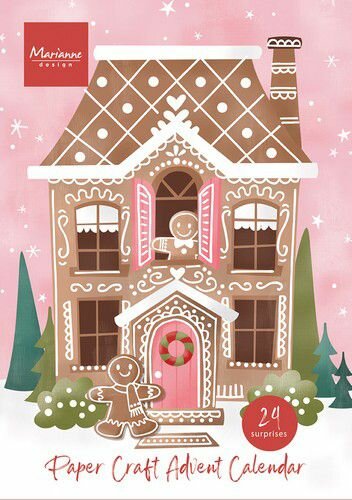 Advent kalender 2021 295x210x30mm laatste exemplaar!