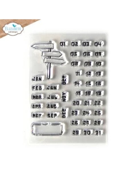 Clear stamp All the dates p/st