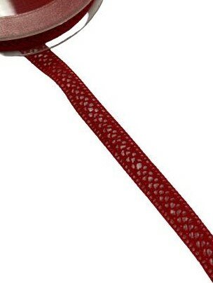 Kant rood 10mm p/3mtr new lace