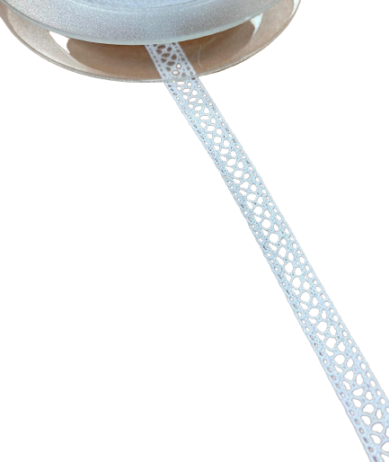 Kant wit 10mm p/3mtr new lace