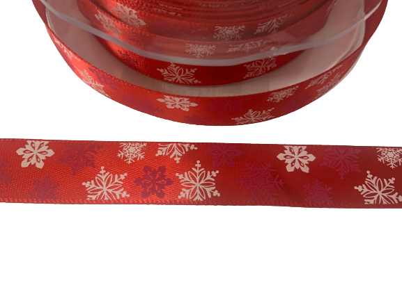 Lint rood sneeuwster 16mm p/mtr 