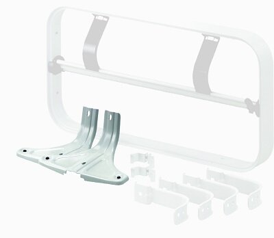 Voeten set voor papier afroller grijs