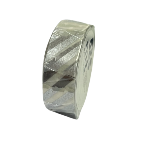 Masking tape  zilver/goud patchwork 15mm p/10m