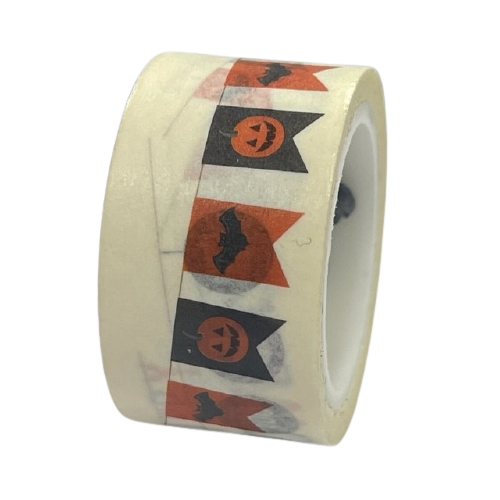 Masking tape happy halloween 20mm p/5m