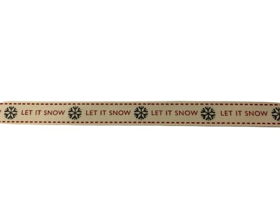 Lint creme let it snow 15mm p/mtr