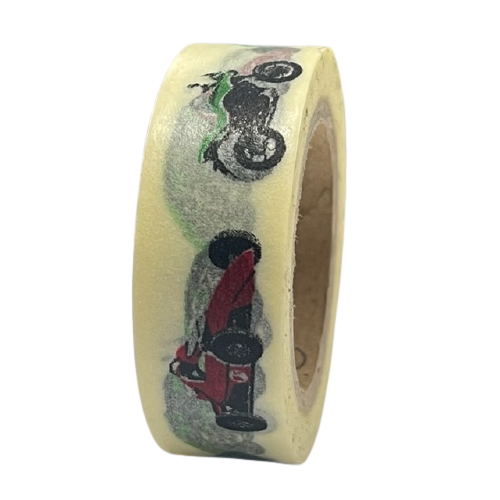 Masking tape auto&#039;s 15mm p/10m