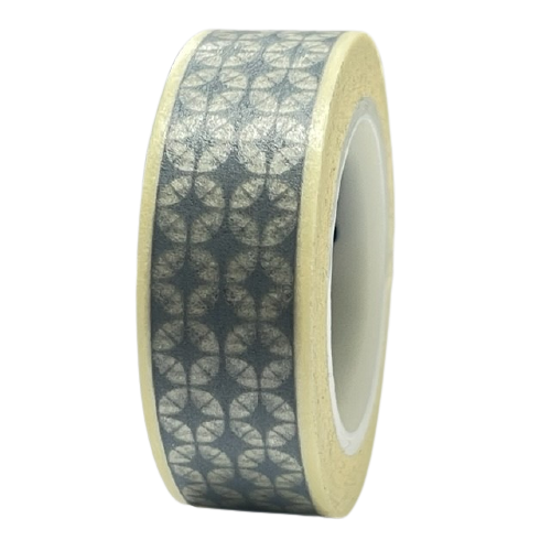 Masking tape grijs ster 15mm p/10m 