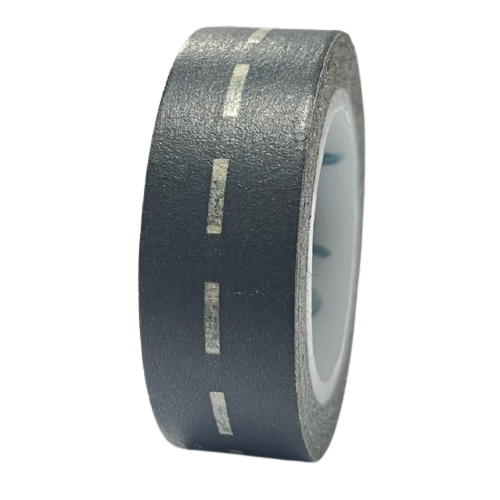 Masking tape grijs snelweg 15mm p/10m 