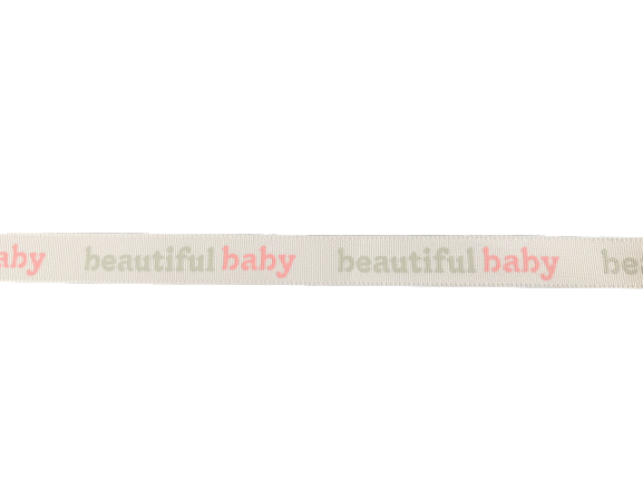 Lint roze beautiful baby 9mm p/mtr
