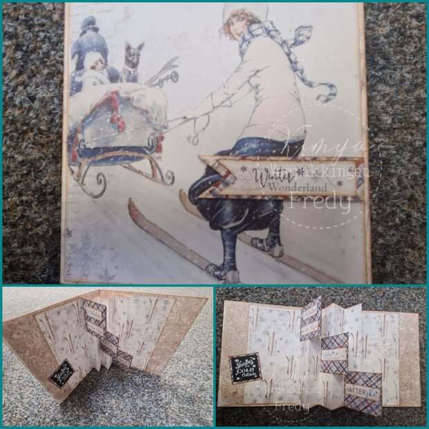 Kaartenpakket Fredy3 Maja Alps set voor kaart