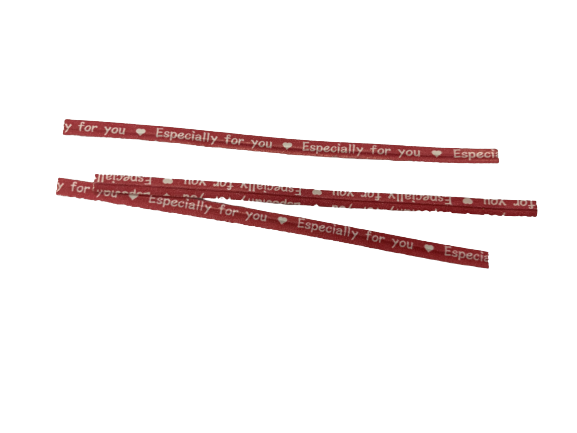 Binders rood/wit especially for you p/25st