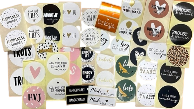 Stickerset favorieten p/50st