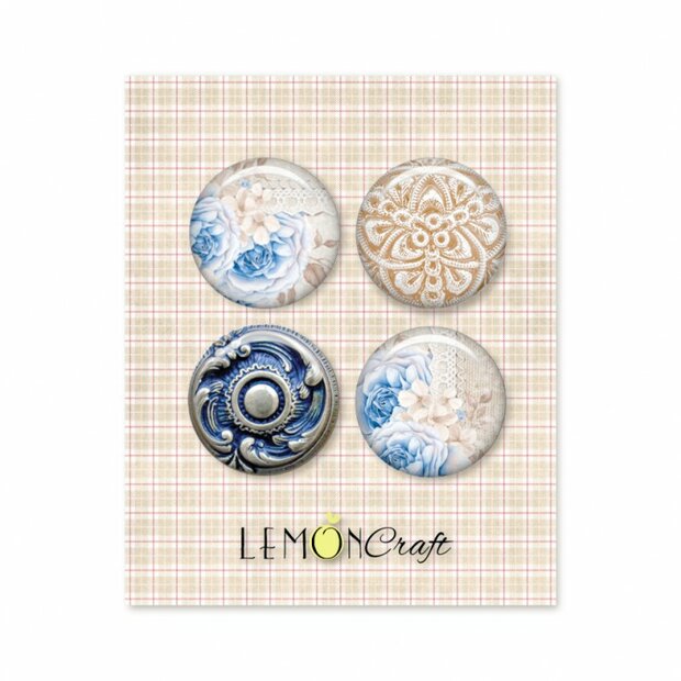 Embellishments Ladies 2.5cm p/4st