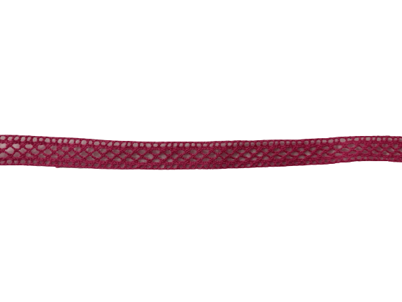 Kant fuchsia 10mm p/3mtr new lace