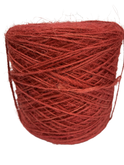 Jute rood 1mm p/480mtr flaxkoord