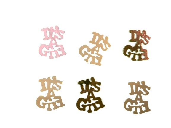 Confetti It&#039;s A girl p/set