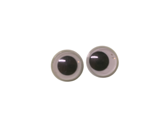 Beweegbare oogjes 1.5cm p/26st