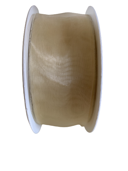 Lint creme organza 36mm p/5m