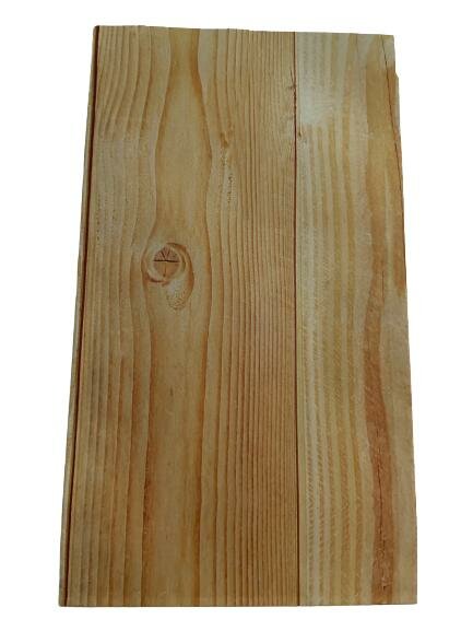 Zakken geel hout 12x19cm p/5st