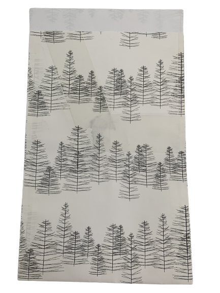 Zakken wit boom 12x19cm p/5st