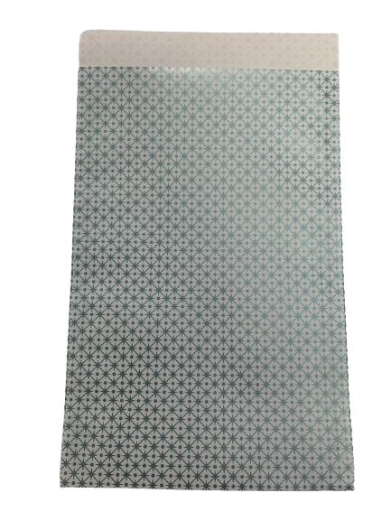 Zakken blauw ster 12x19cm p/5st