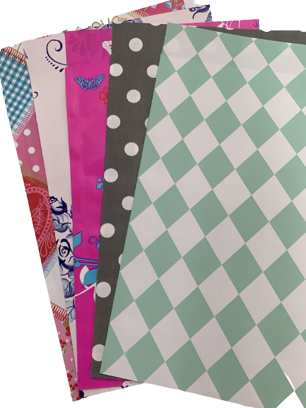 Zakken assorti luxe zakjes 12x19cm p/5st