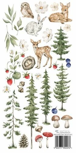 Papier 30x15cm Born to be wild p/1vel dubbelzijdig