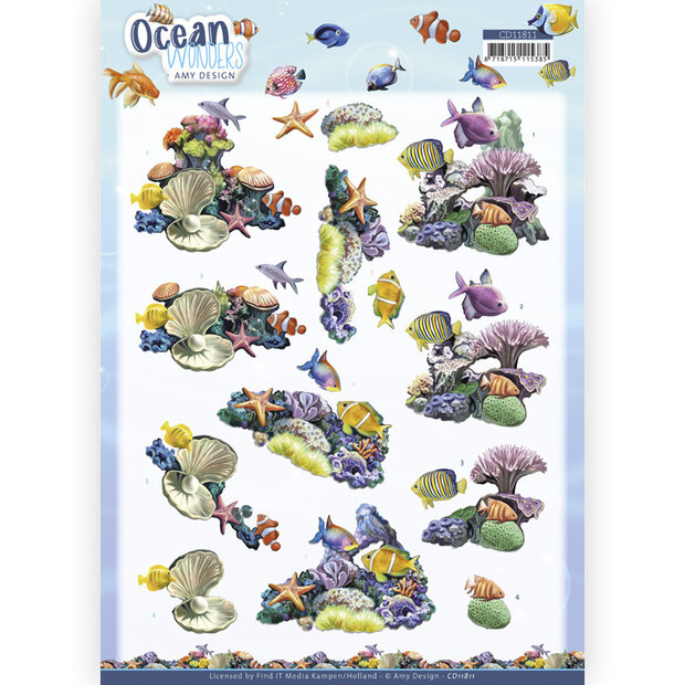 Knipvel A4 Ocean Wonders p/vel