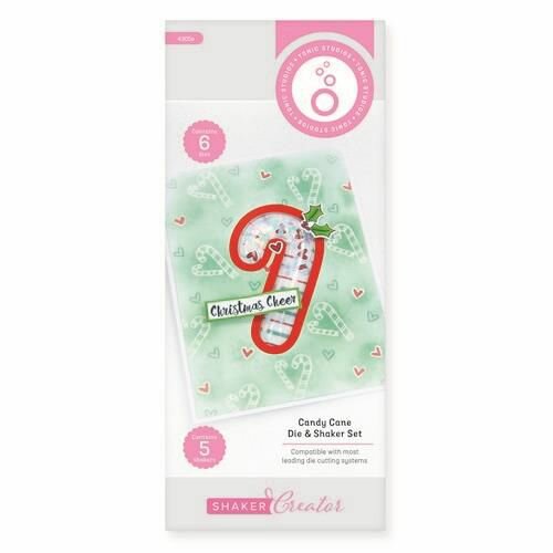 Blister Candy cane shaker &amp; stans p/st