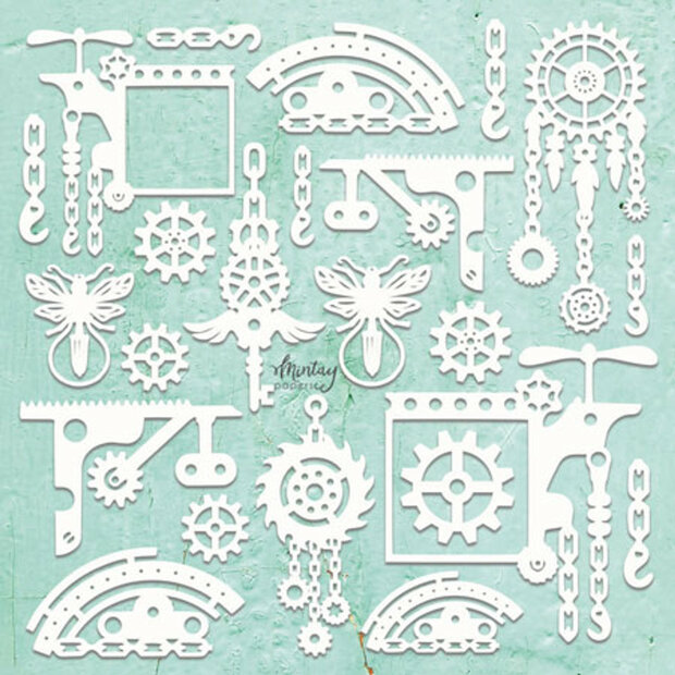Chipboard gear kabels 30.5x30.5cm p/st