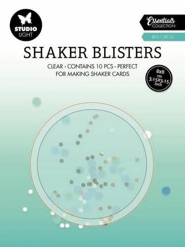 Blister essentials nr.8 cirkel 80x80mm p/10st