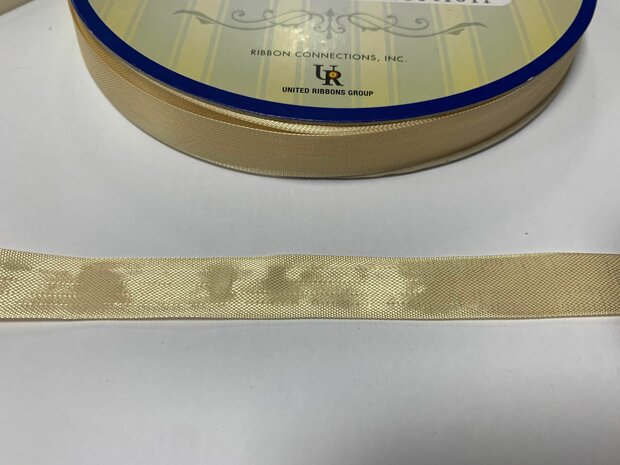 Seambinding Leather Tan F80 15mm p/mtr kreukellint 