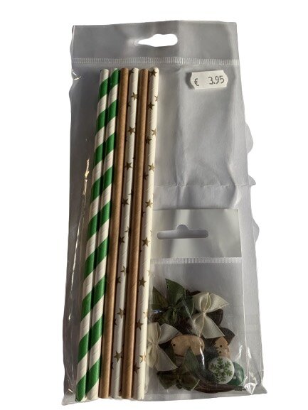 Accessoire set groen/bruin p/21st