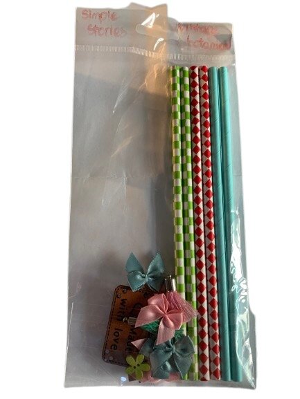 Accessoire set rood/groen/blauw p/21st