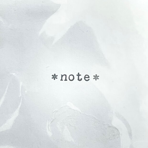 Stamp Note p/st rubber unmounted