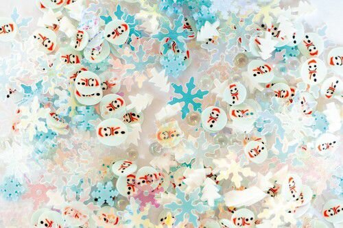 Schud materiaal Winter Wonderland Shakables