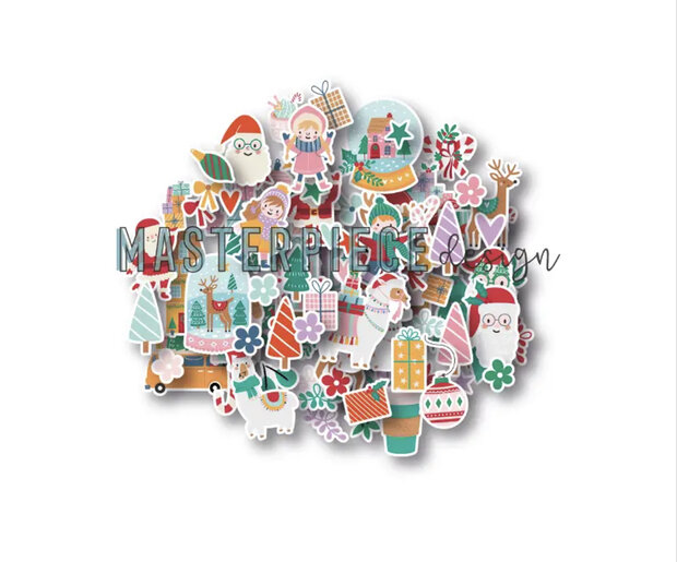 Die cuts 31 Days figuren p/st