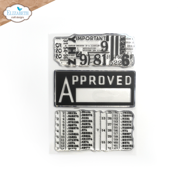 Clear stamp Backgrounds from the past p/st