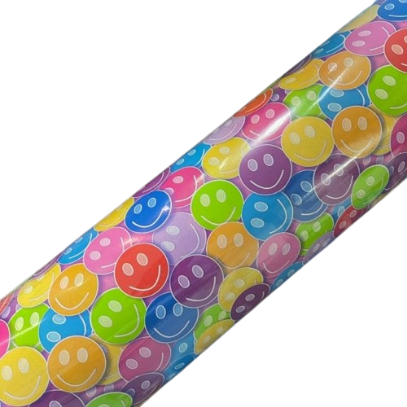 Inpakpapier Smiley 70cm p/5mtr