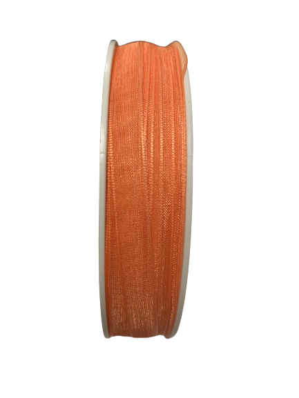 Lint organza 7mm p/m oranje