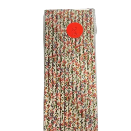 Rietjes Oranje Bloem p/25st