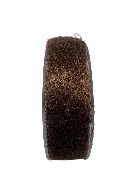 Lint donkerbruin 25mm p/mtr weblint