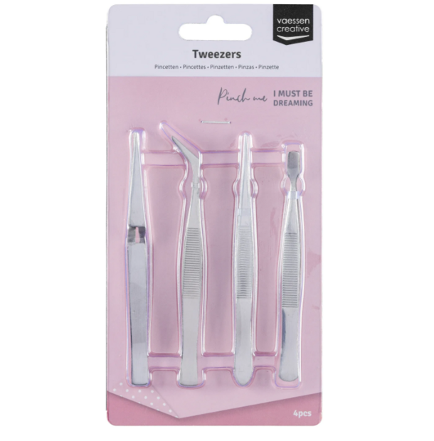 Pincetten Vaessen p/4st